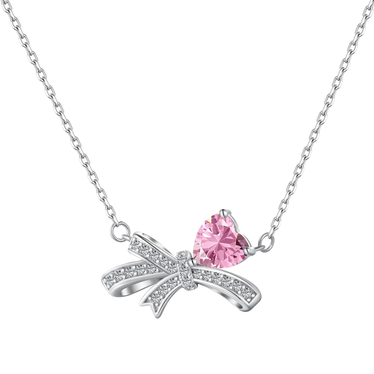HEARTXBOW NECKLACE