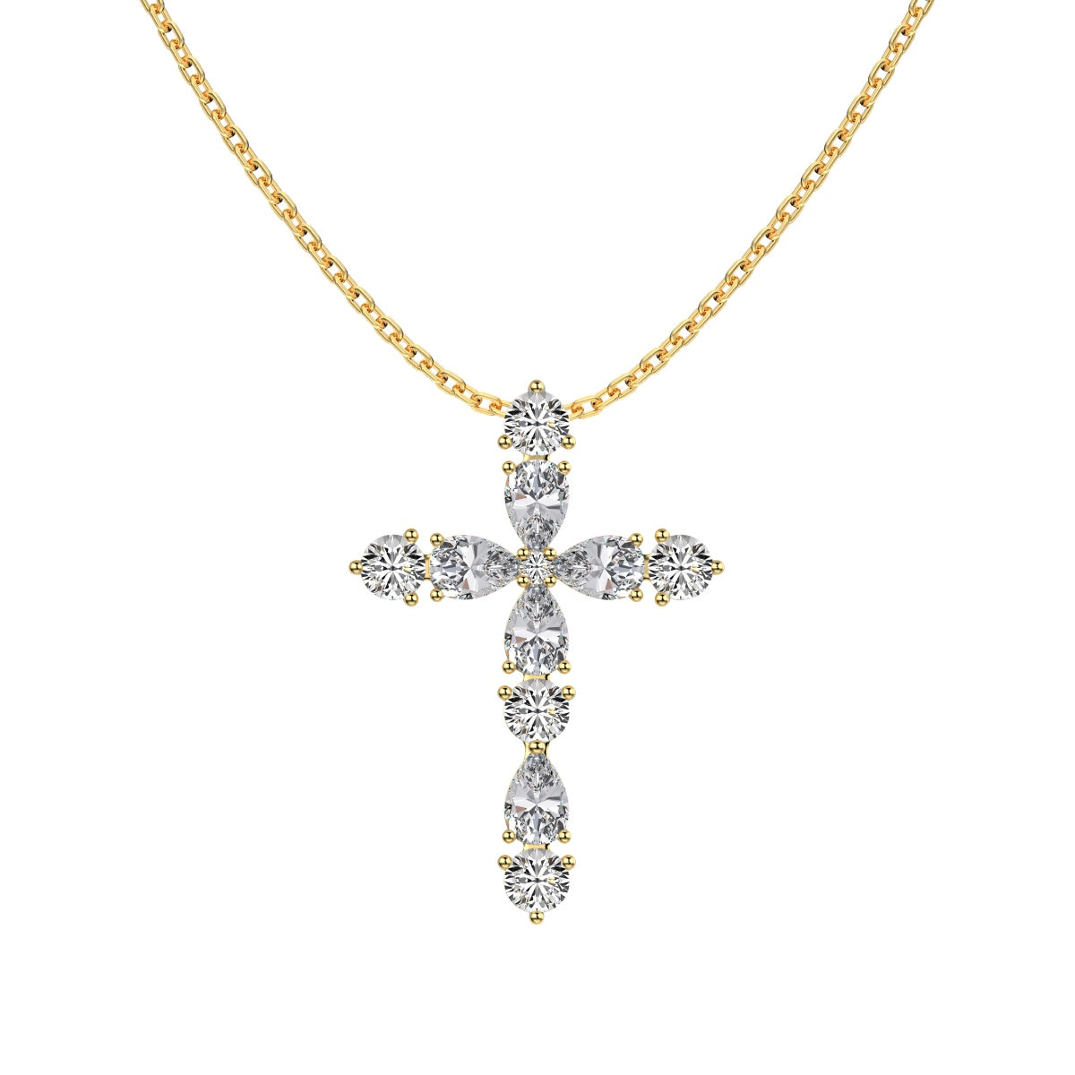 18K CROSS CHAIN