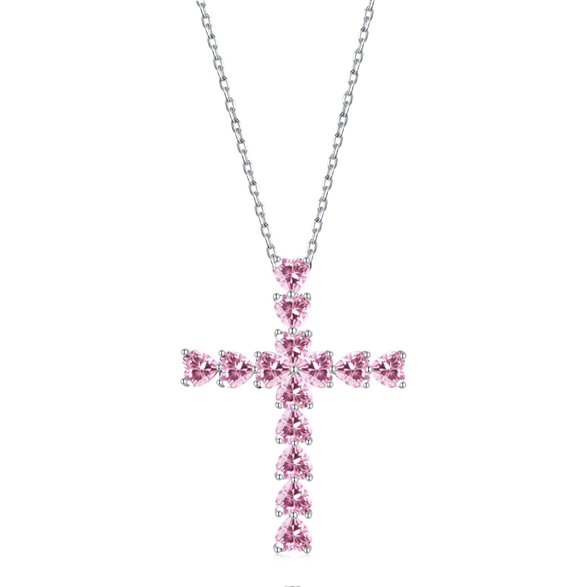 KINGDOM OF HEARTS CROSS NECKLACE