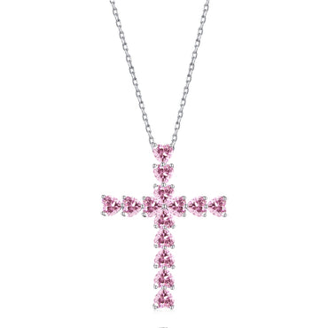 KINGDOM OF HEARTS CROSS NECKLACE